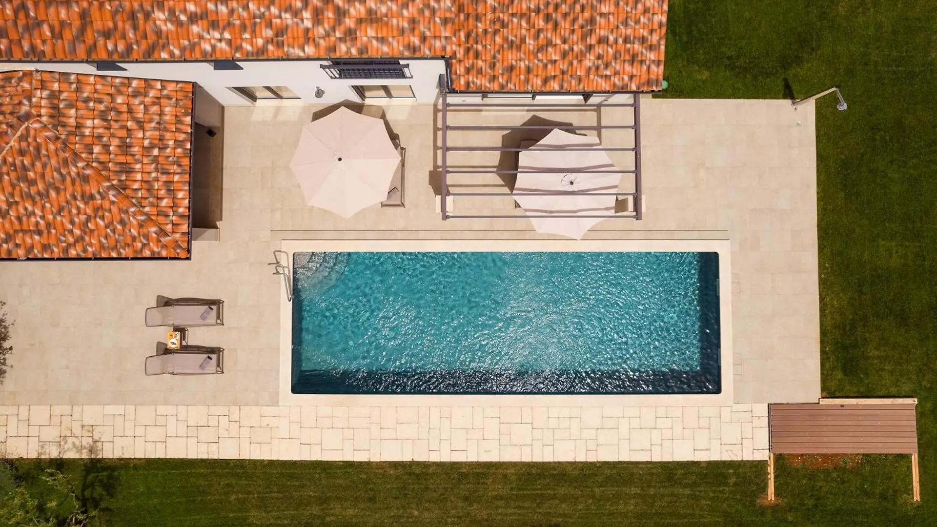 Beautiful Villa Frida With Pool In Vizinada Vranje Selo 0*,